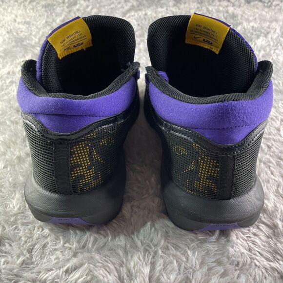 Nike Shoes Mens 9.5 Black Purple Yellow LeBron Witness 8 Lakers LBJ VIII Hoops main image 6